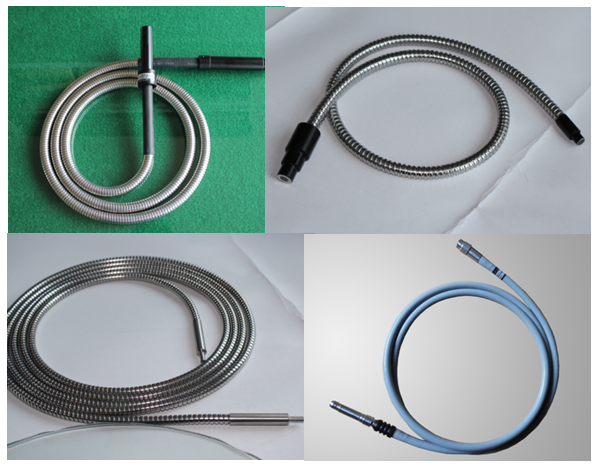 Single Branch Fiber Optic Light Guide