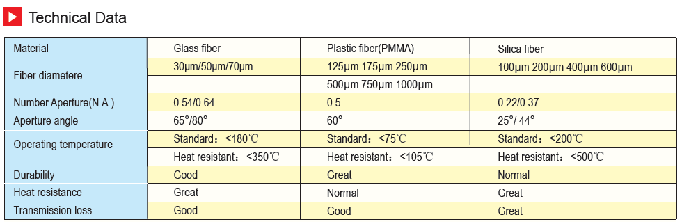 Fiber Optic Bundles for PCR System