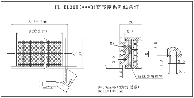 LED Bar Light For Machine Vision